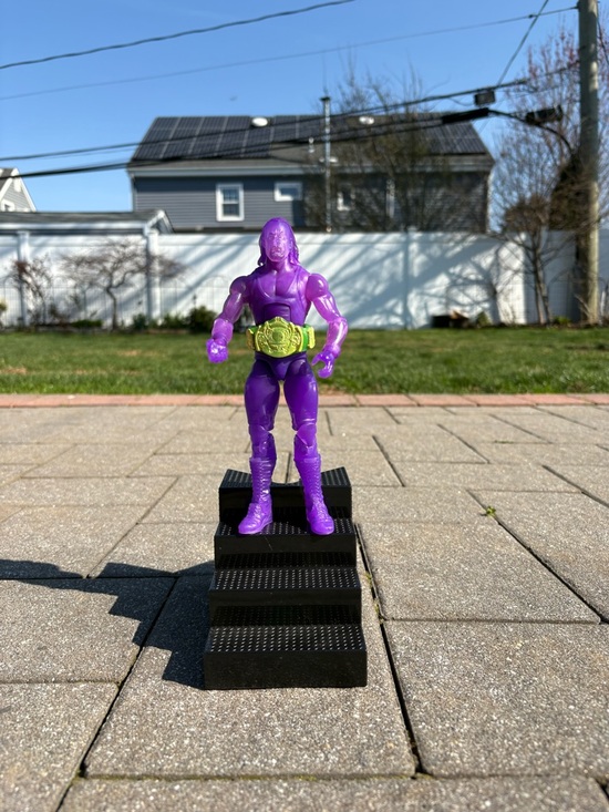 Other - 2 WWE action figures with belts